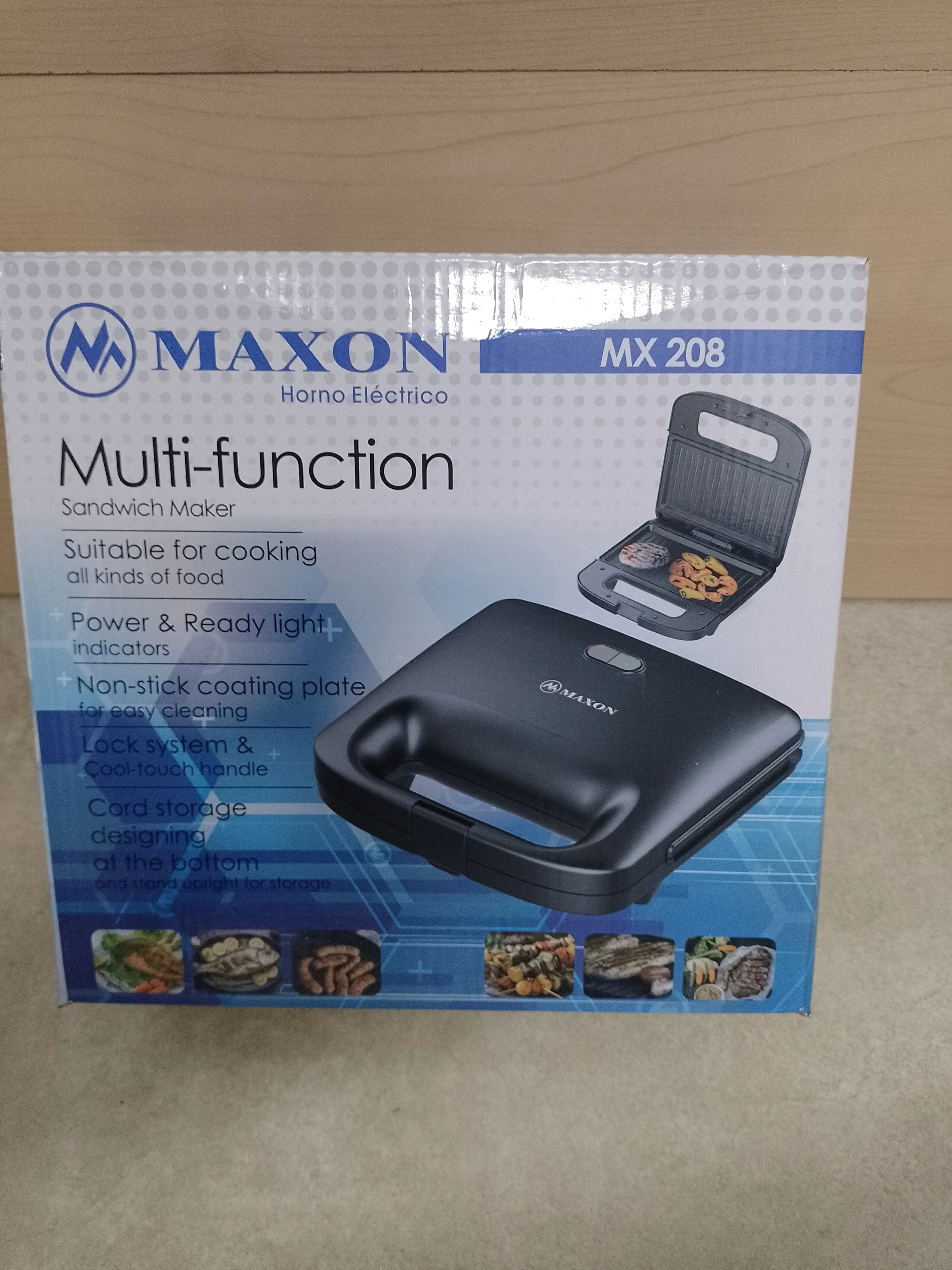 Horno electrico MAXON MX208