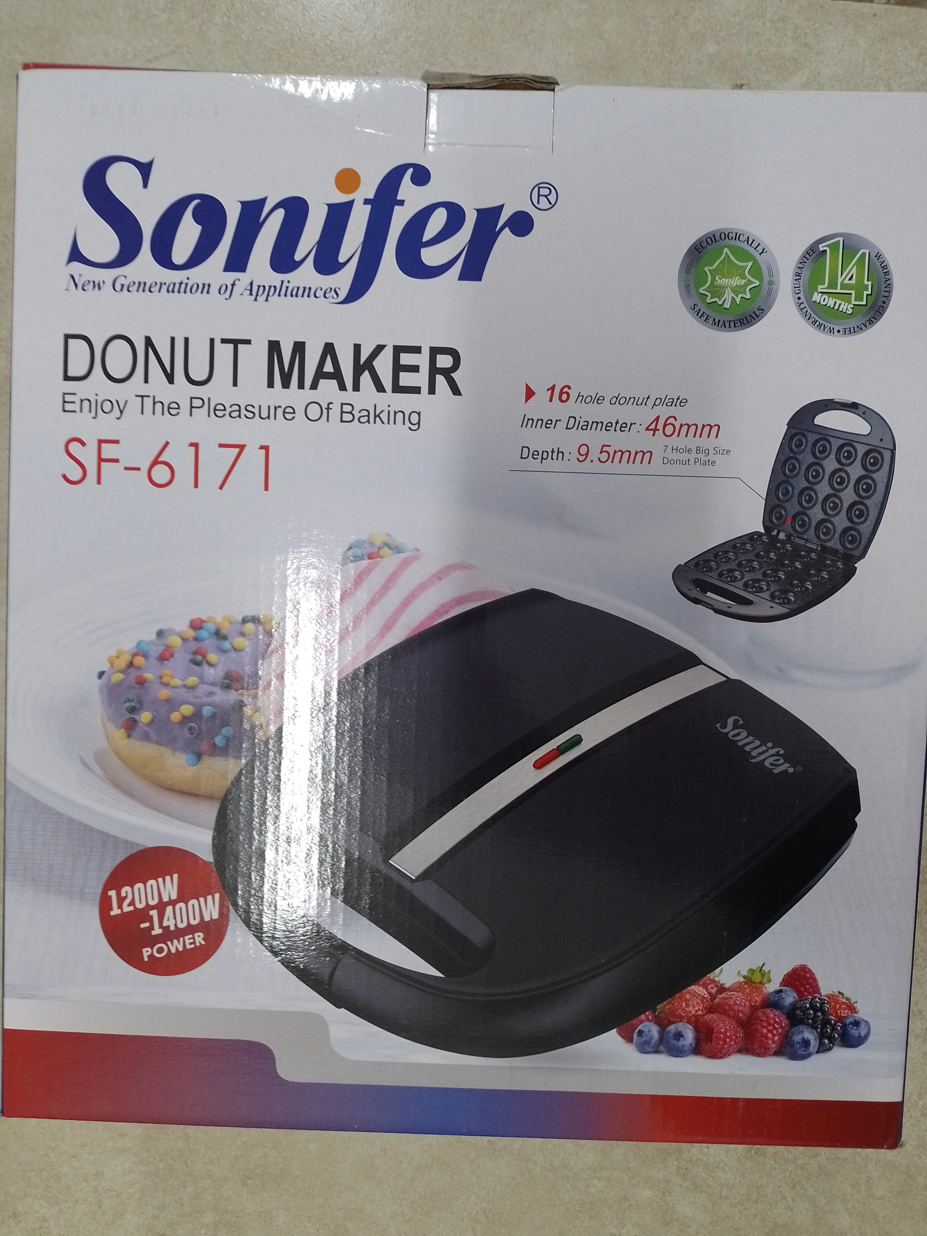 Sonifer donut maker SF-6171